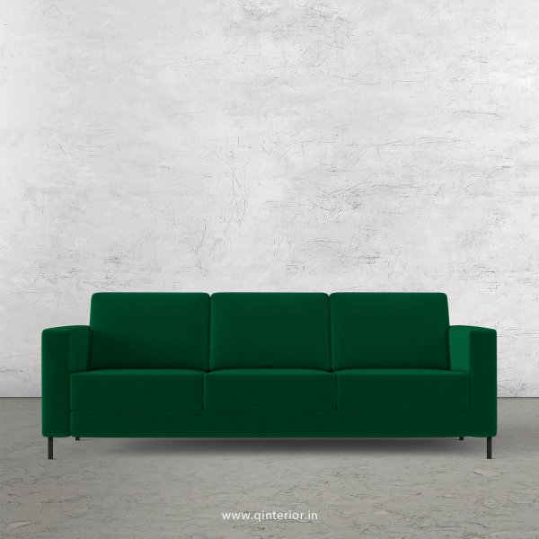 NIRVANA 3 Seater Sofa in Velvet Fabric - SFA016 VL17
