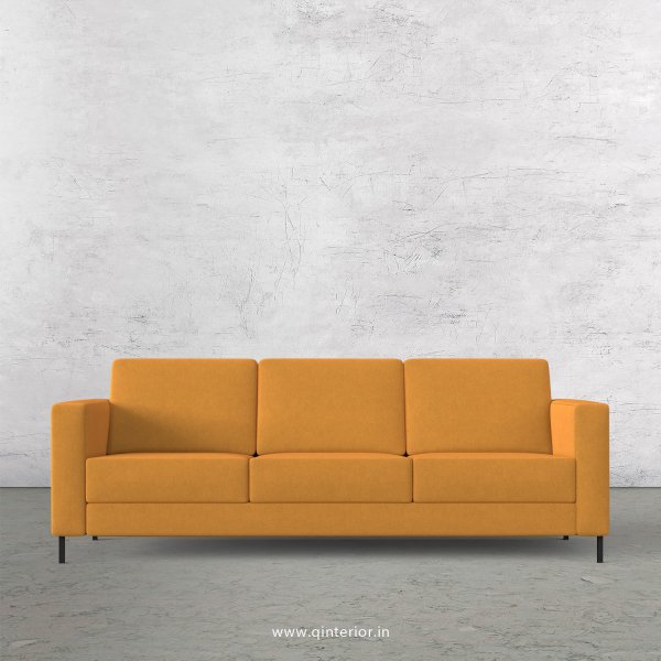 NIRVANA 3 Seater Sofa in Velvet Fabric - SFA016 VL18