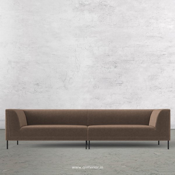 LUXURA 4 Seater Sofa in Velvet Fabric - SFA017 VL02