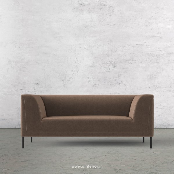 LUXURA 2 Seater Sofa in Velvet Fabric - SFA017 VL02
