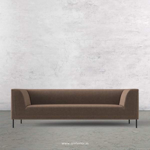 LUXURA 3 Seater Sofa in Velvet Fabric - SFA017 VL02