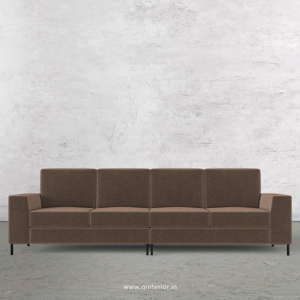 Viva 4 Seater Sofa in Velvet Fabric - SFA015 VL02