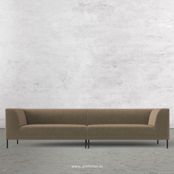 LUXURA 4 Seater Sofa in Velvet Fabric - SFA017 VL03