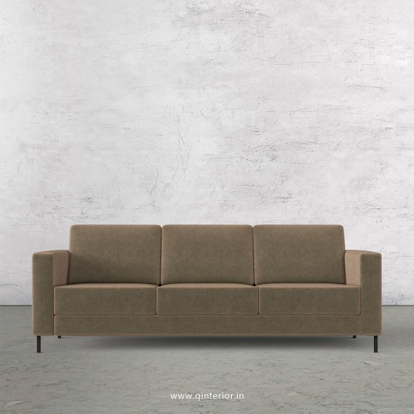 NIRVANA 3 Seater Sofa in Velvet Fabric - SFA016 VL03