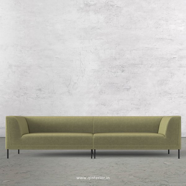 LUXURA 4 Seater Sofa in Velvet Fabric - SFA017 VL04