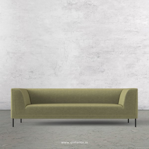 LUXURA 3 Seater Sofa in Velvet Fabric - SFA017 VL04