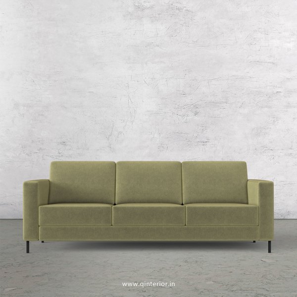 NIRVANA 3 Seater Sofa in Velvet Fabric - SFA016 VL04