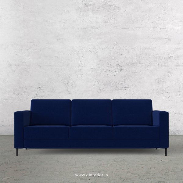 NIRVANA 3 Seater Sofa in Velvet Fabric - SFA016 VL05