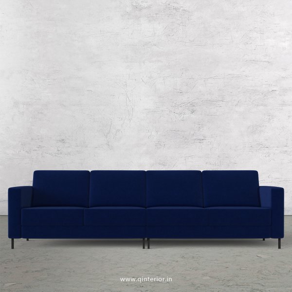 NIRVANA 4 Seater Sofa in Velvet Fabric - SFA016 VL05