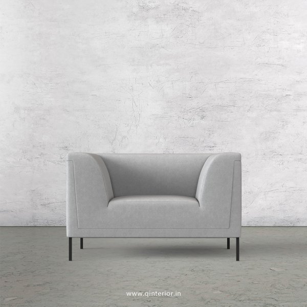 LUXURA 1 Seater Sofa in Velvet Fabric - SFA017 VL06
