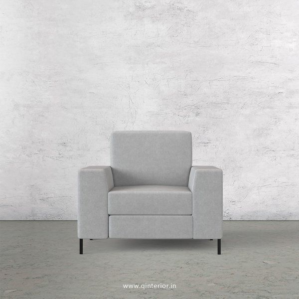 Viva 1 Seater Sofa in Velvet Fabric - SFA015 VL06