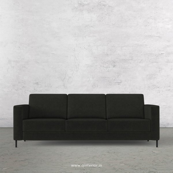 NIRVANA 3 Seater Sofa in Velvet Fabric - SFA016 VL07