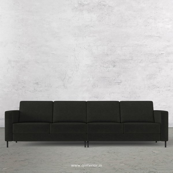 NIRVANA 4 Seater Sofa in Velvet Fabric - SFA016 VL07