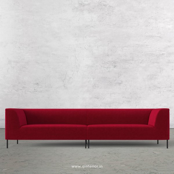 LUXURA 4 Seater Sofa in Velvet Fabric - SFA017 VL08