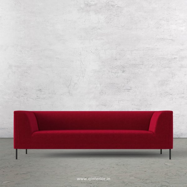 LUXURA 3 Seater Sofa in Velvet Fabric - SFA017 VL08