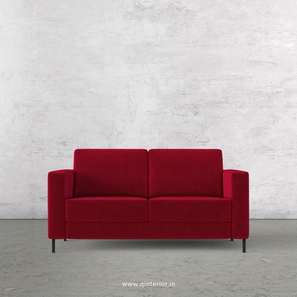 NIRVANA 2 Seater Sofa in Velvet Fabric - SFA016 VL08