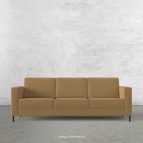 NIRVANA 3 Seater Sofa in Velvet Fabric - SFA016 VL09