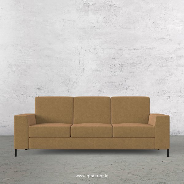 Viva 3 Seater Sofa in Velvet Fabric - SFA015 VL09