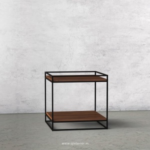 Opulent Side Table with Teak Finish - OST002 C3