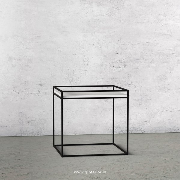 Opulent Side Table with White Finish - OST001 C4