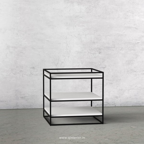 Opulent Side Table with White Finish - OST003 C4