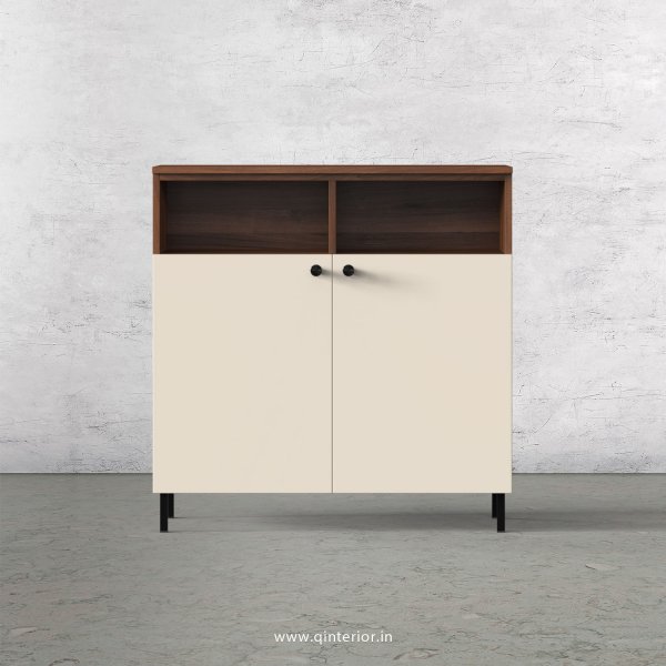Lambent Cabinet Box in Teak and Ceramic Finish – QSB055 C64