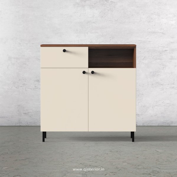 Lambent Cabinet Box in Teak and Ceramic Finish – QSB060 C64