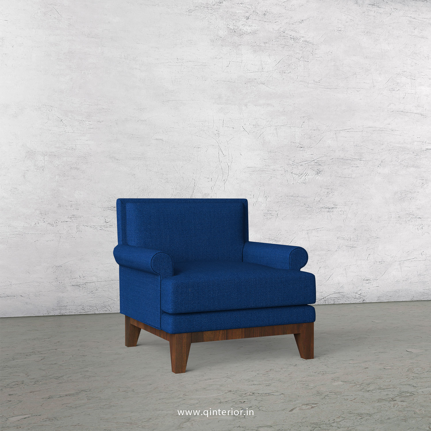 Aviana 1 Seater Sofa in Bargello Fabric - SFA001 BG07