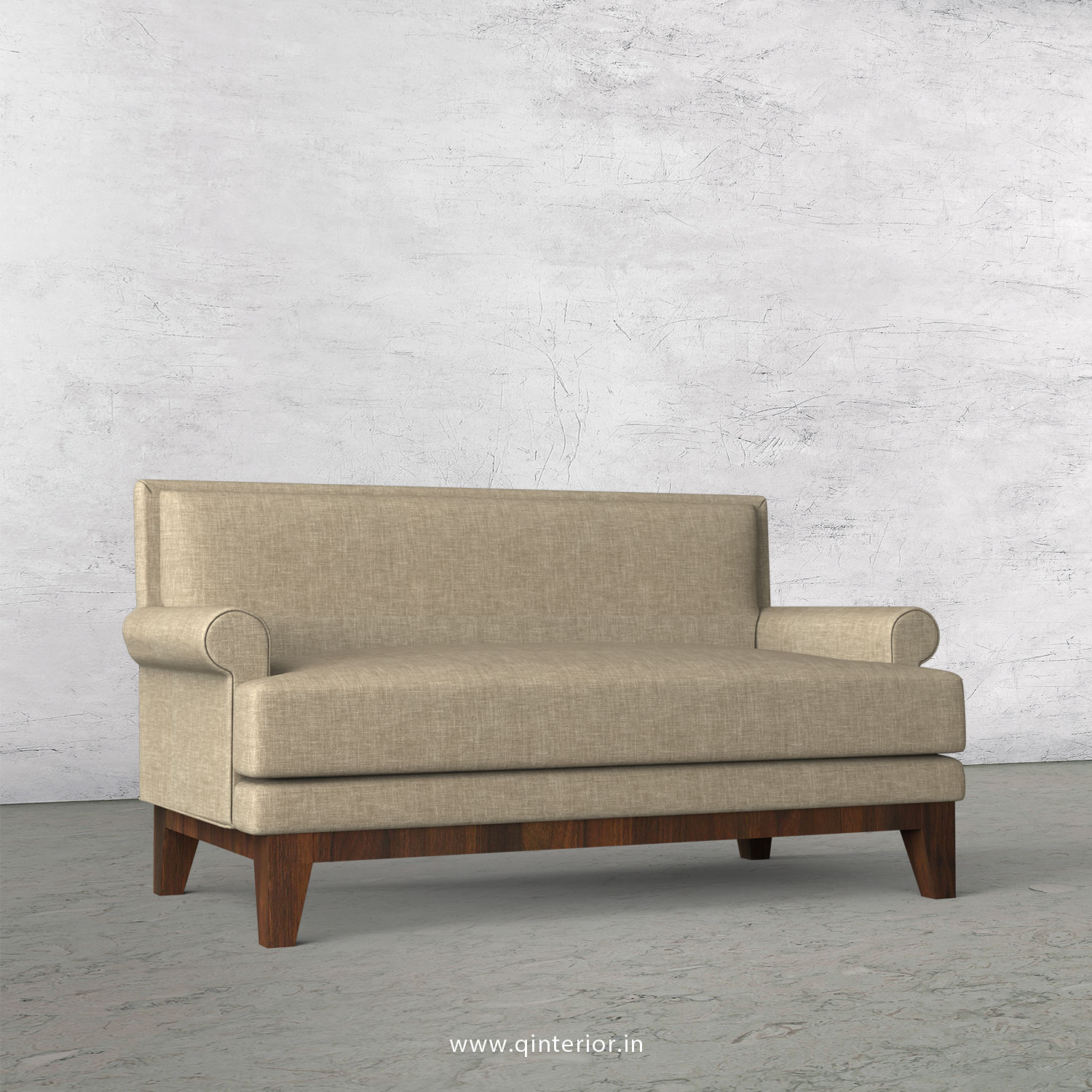 Aviana 2 Seater Sofa in Cotton Plain - SFA001 CP01