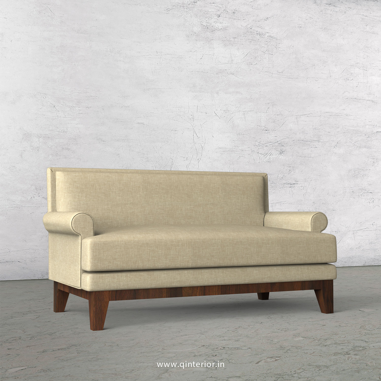Aviana 2 Seater Sofa in Cotton Plain - SFA001 CP05