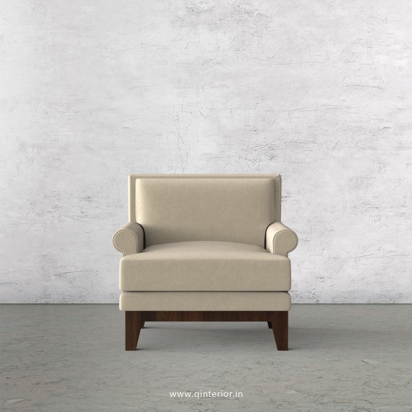 Aviana 1 Seater Sofa in Velvet Fabric - SFA001 VL01