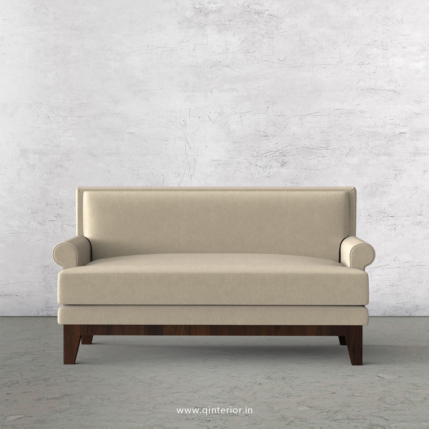 Aviana 2 Seater Sofa in Velvet Fabric - SFA001 VL01