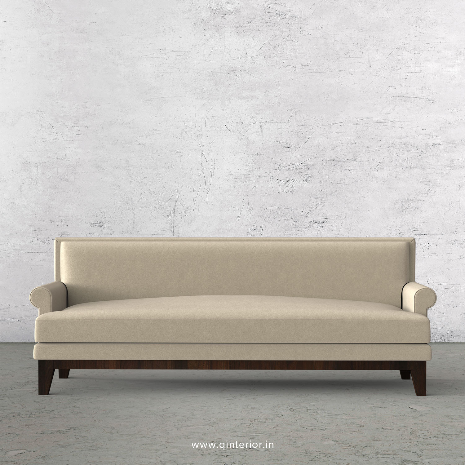 Aviana 3 Seater Sofa in Velvet Fabric - SFA001 VL01