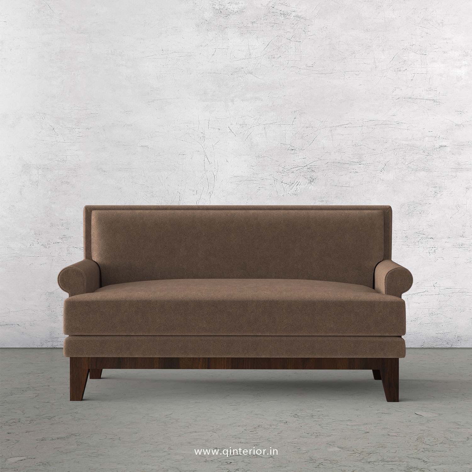 Aviana 2 Seater Sofa in Velvet Fabric - SFA001 VL02