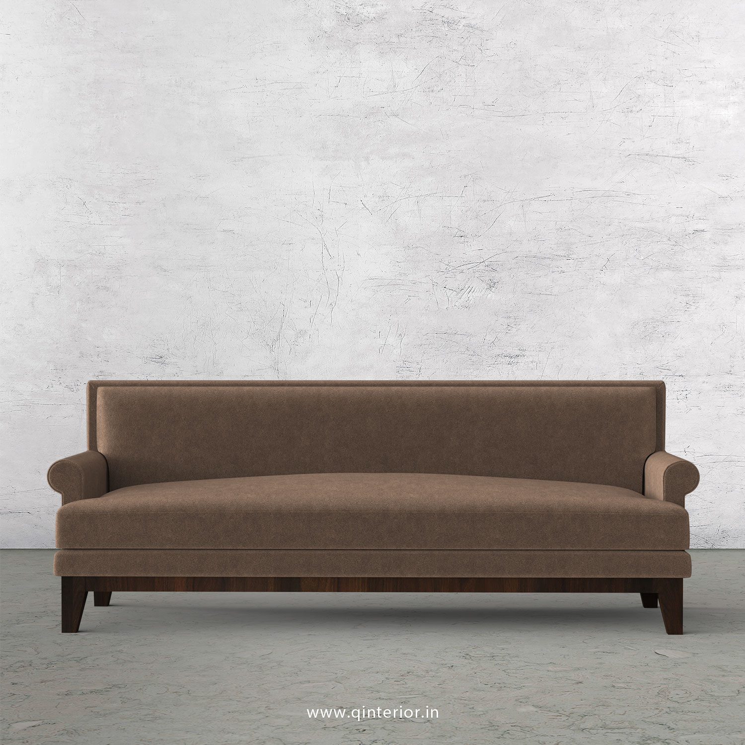 Aviana 3 Seater Sofa in Velvet Fabric - SFA001 VL02