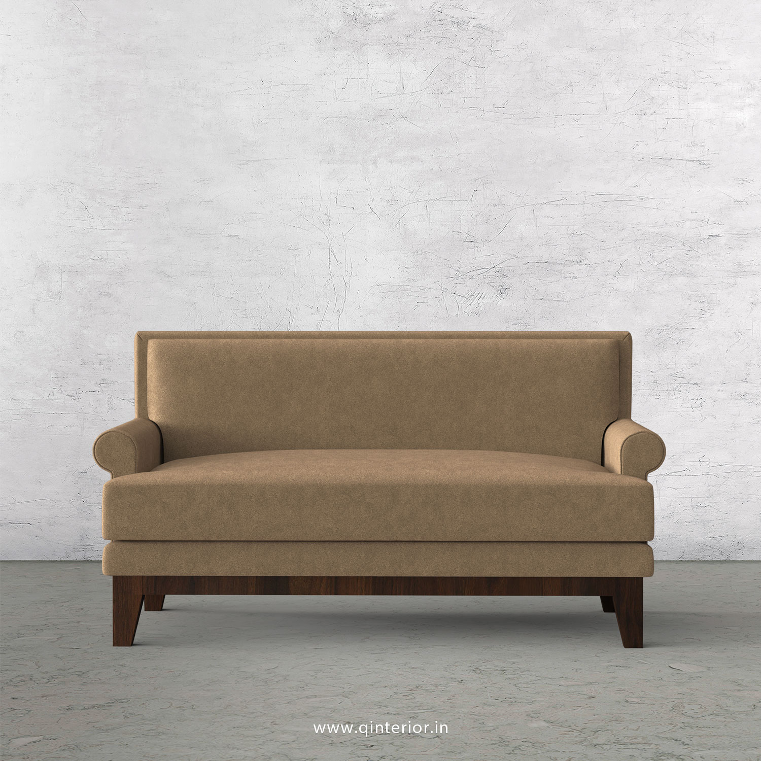 Aviana 2 Seater Sofa in Velvet Fabric - SFA001 VL03