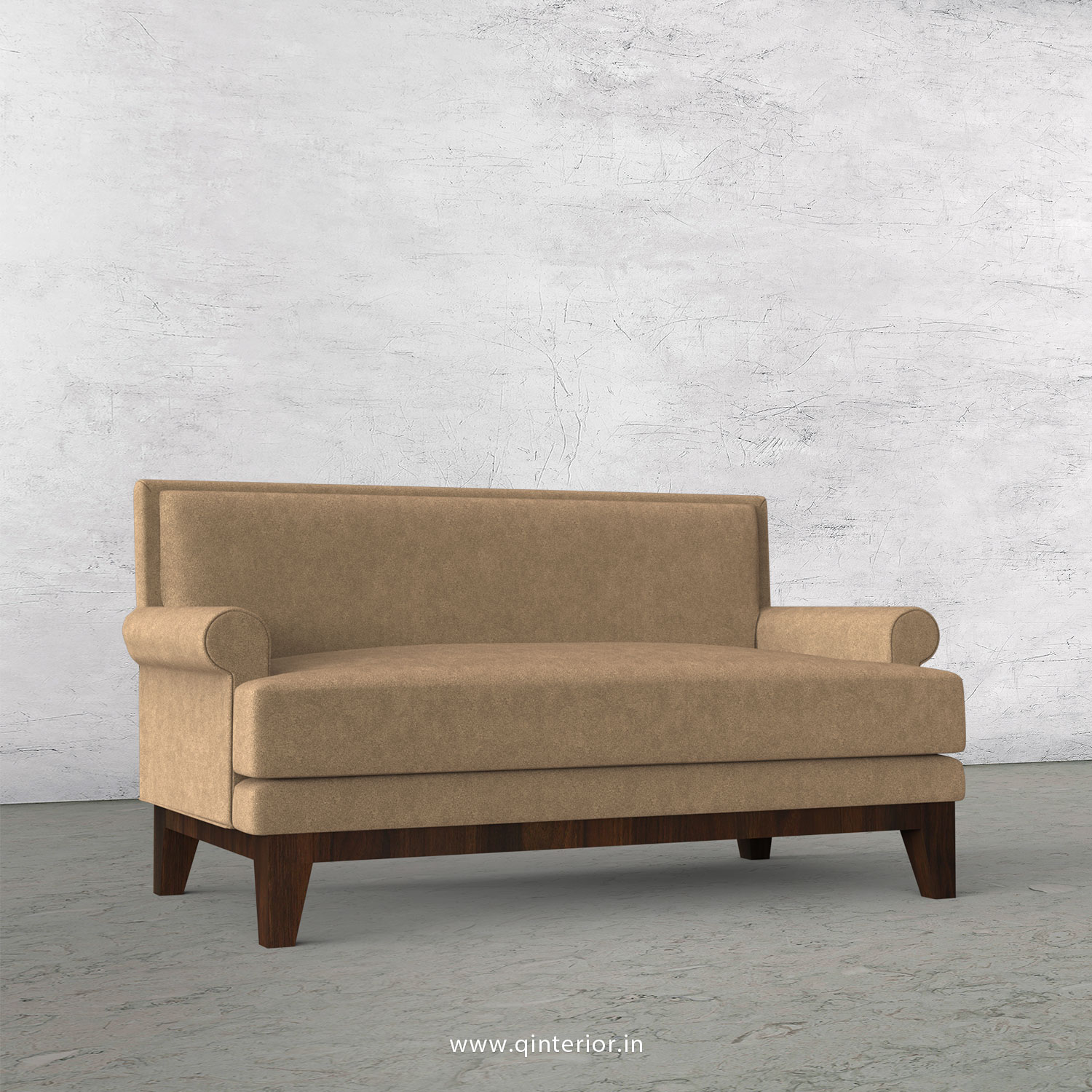 Aviana 2 Seater Sofa in Velvet Fabric - SFA001 VL03