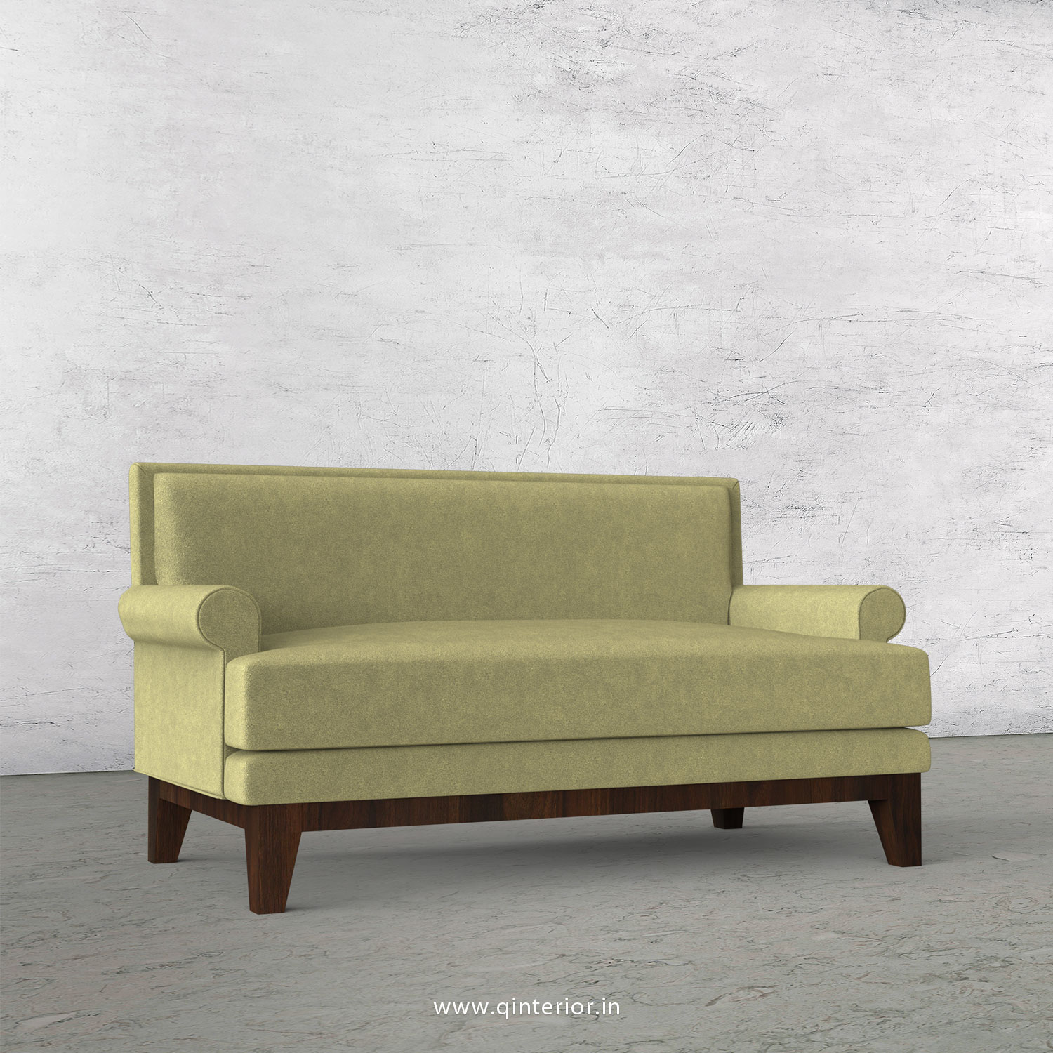 Aviana 2 Seater Sofa in Velvet Fabric - SFA001 VL04