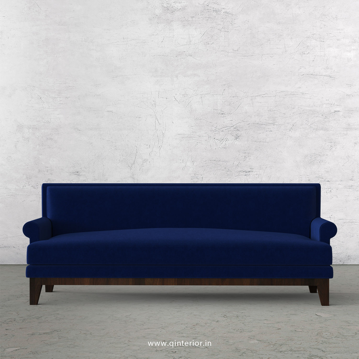 Aviana 3 Seater Sofa in Velvet Fabric - SFA001 VL05