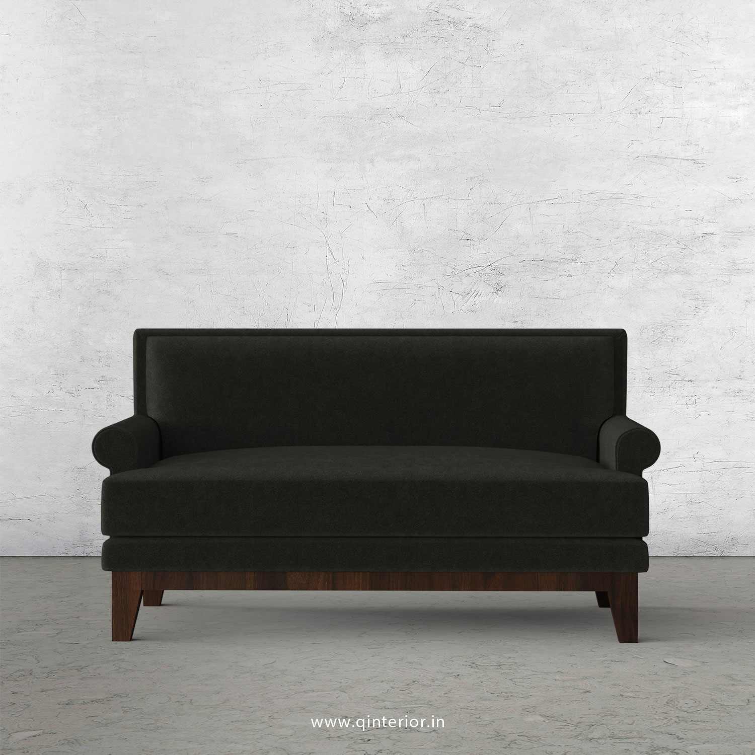 Aviana 2 Seater Sofa in Velvet Fabric - SFA001 VL07