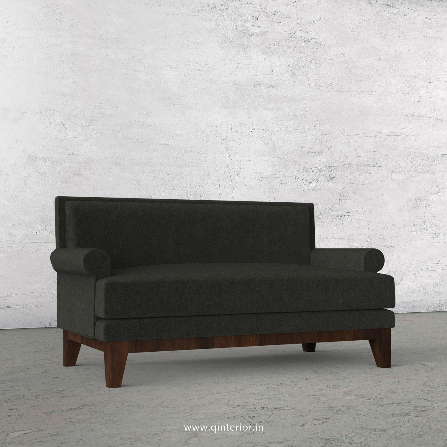 Aviana 2 Seater Sofa in Velvet Fabric - SFA001 VL07