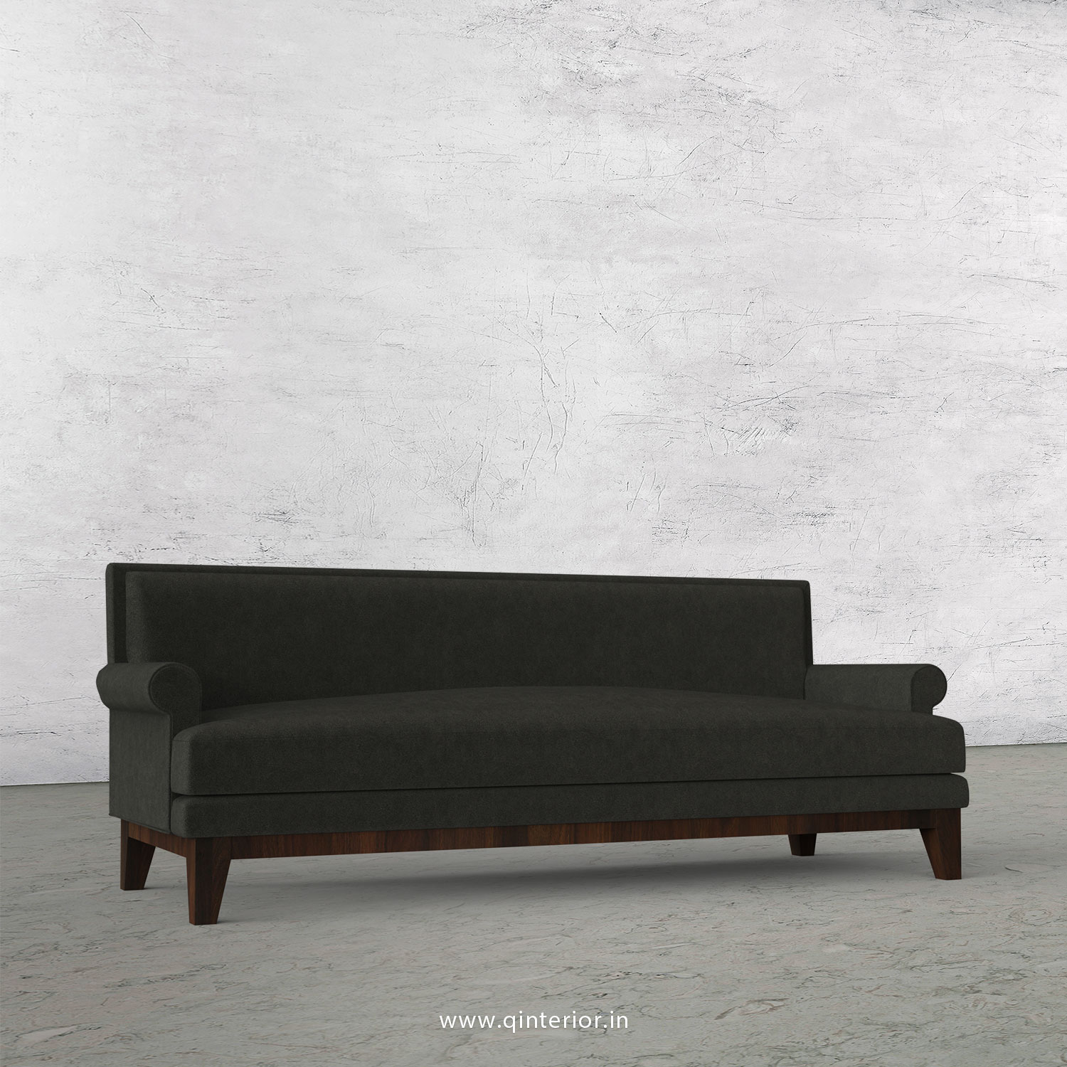 Aviana 3 Seater Sofa in Velvet Fabric - SFA001 VL07