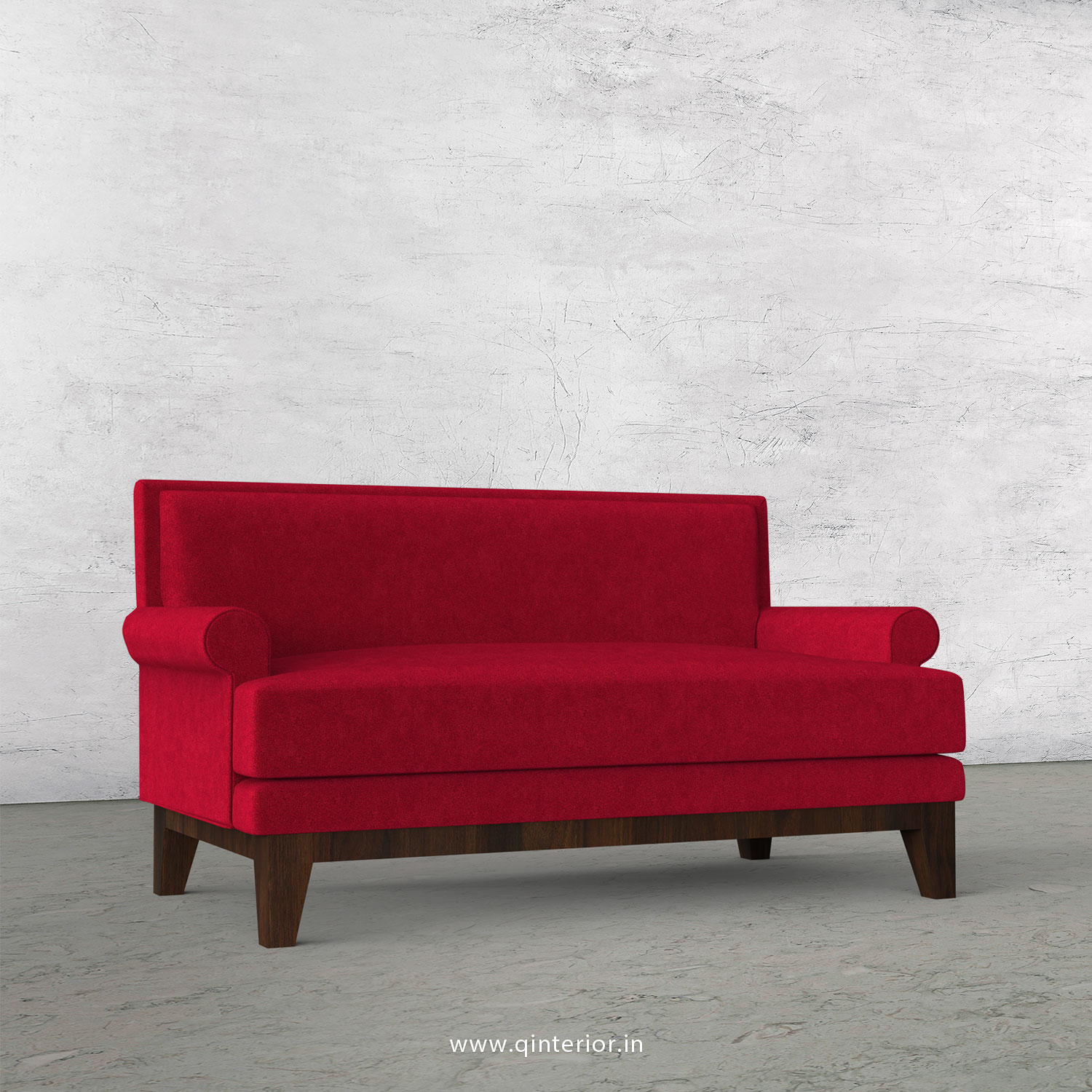 Aviana 2 Seater Sofa in Velvet Fabric - SFA001 VL08