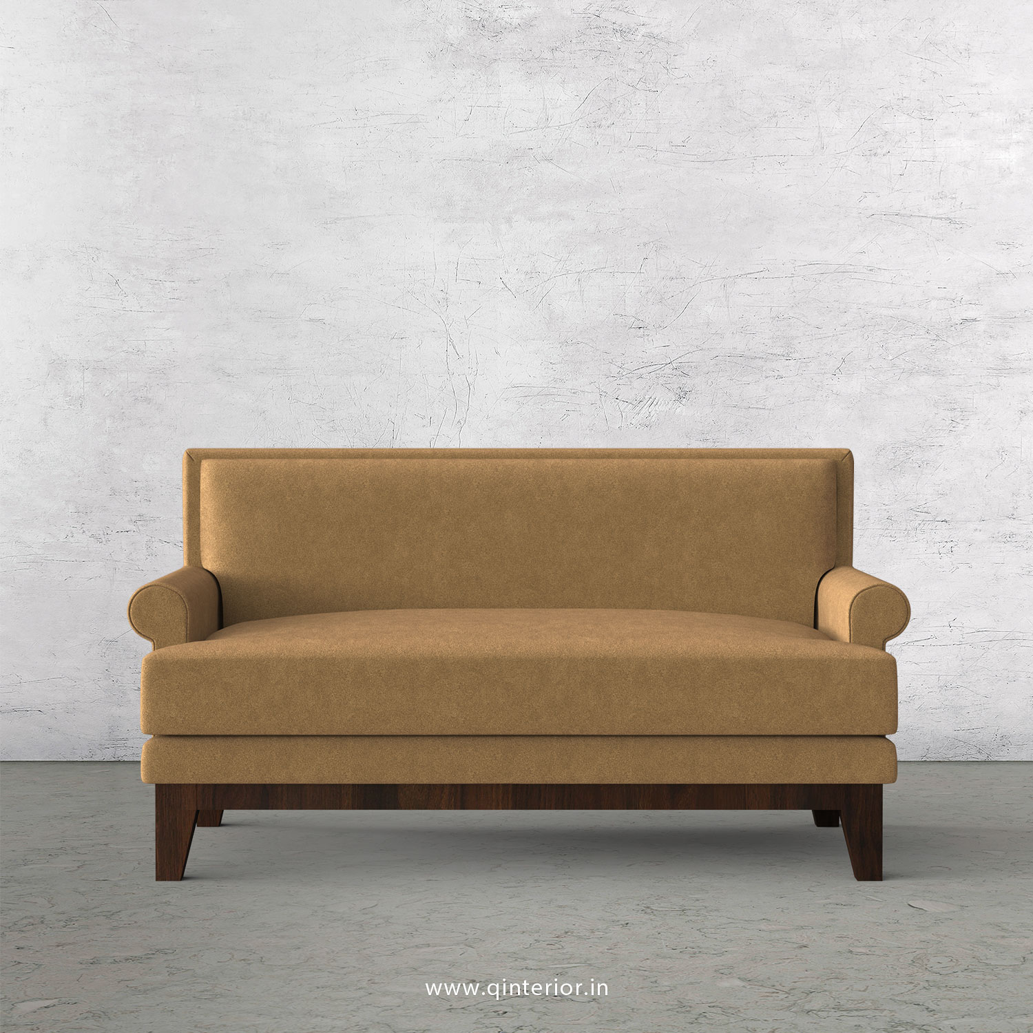 Aviana 2 Seater Sofa in Velvet Fabric - SFA001 VL09