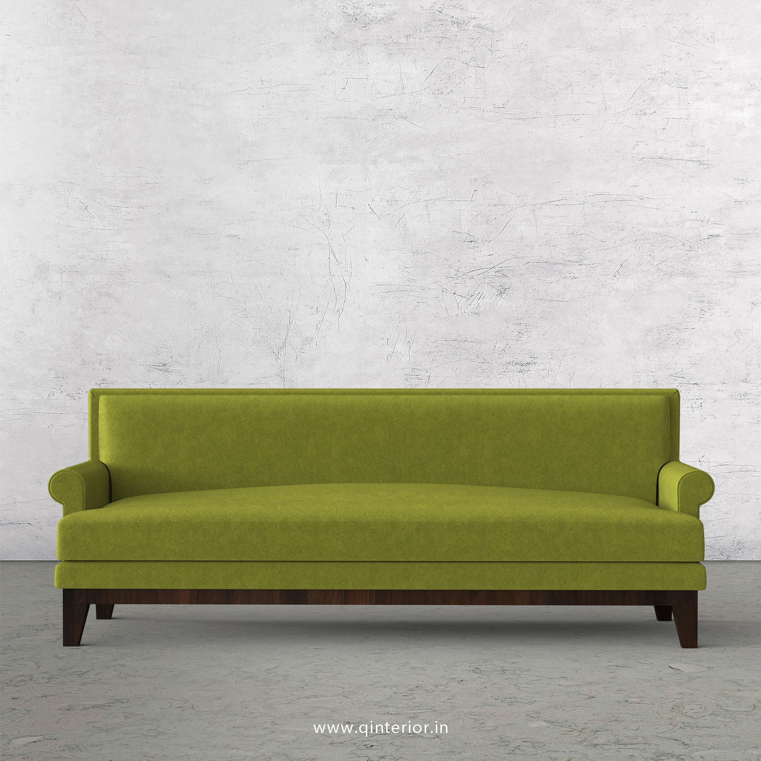 Aviana 3 Seater Sofa in Velvet Fabric - SFA001 VL10