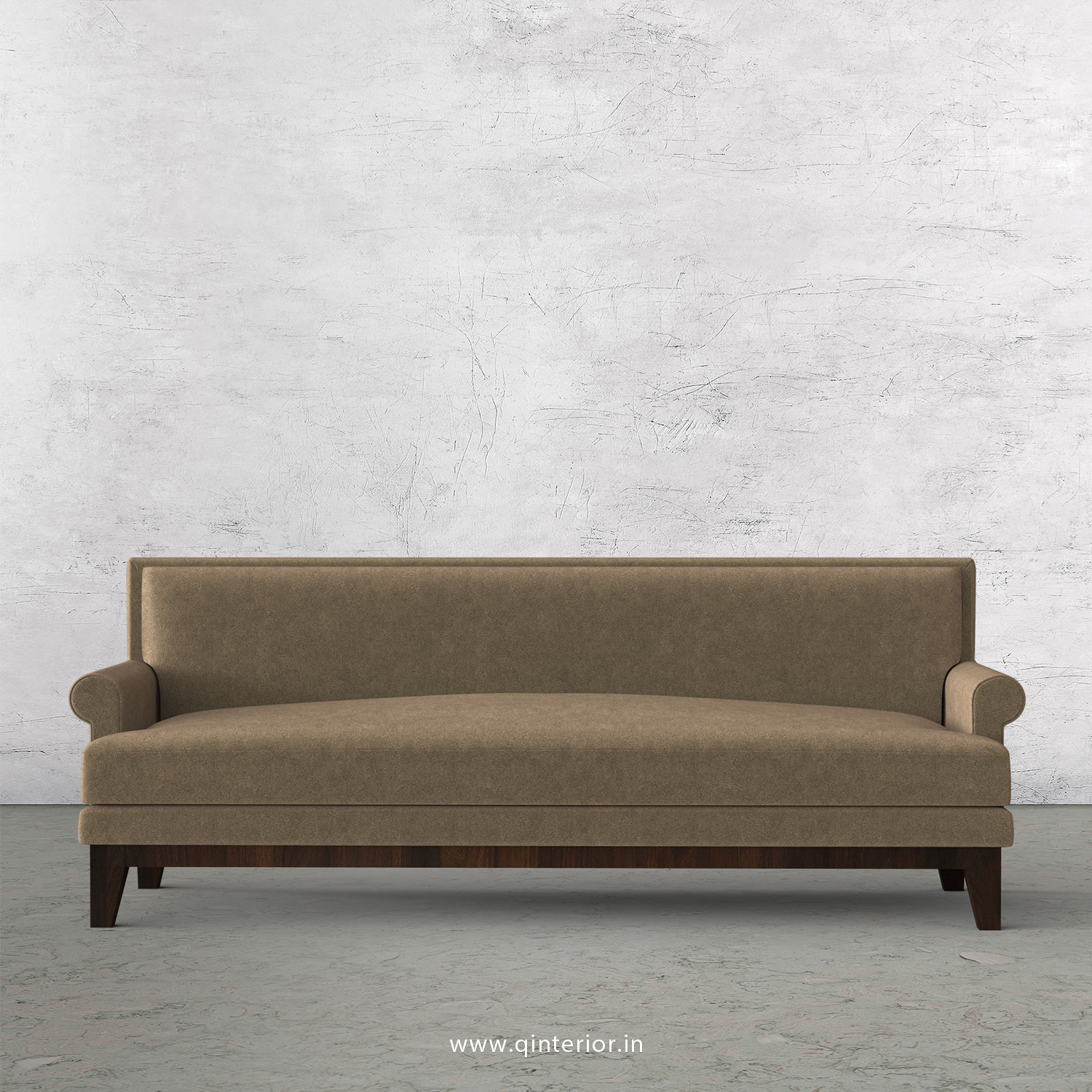 Aviana 3 Seater Sofa in Velvet Fabric - SFA001 VL11