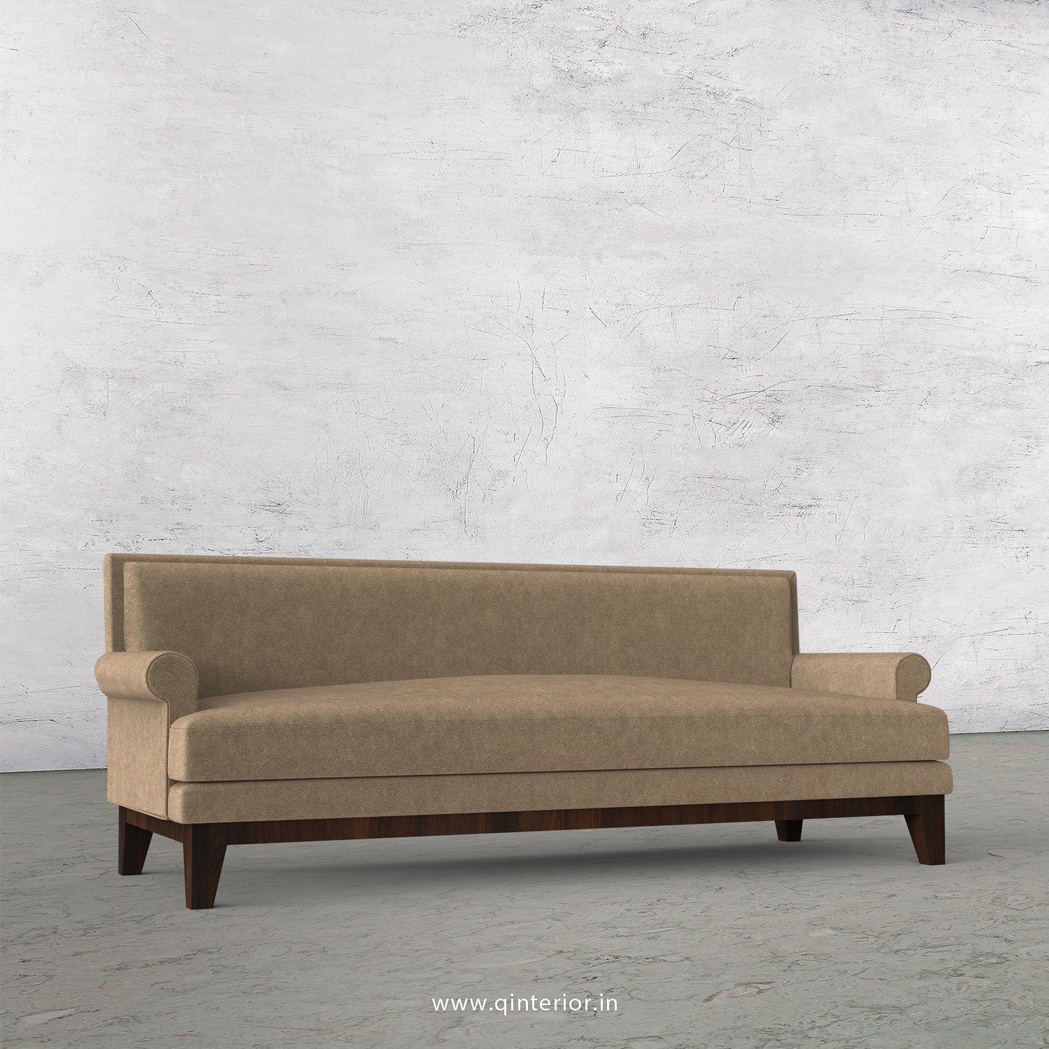Aviana 3 Seater Sofa in Velvet Fabric - SFA001 VL11