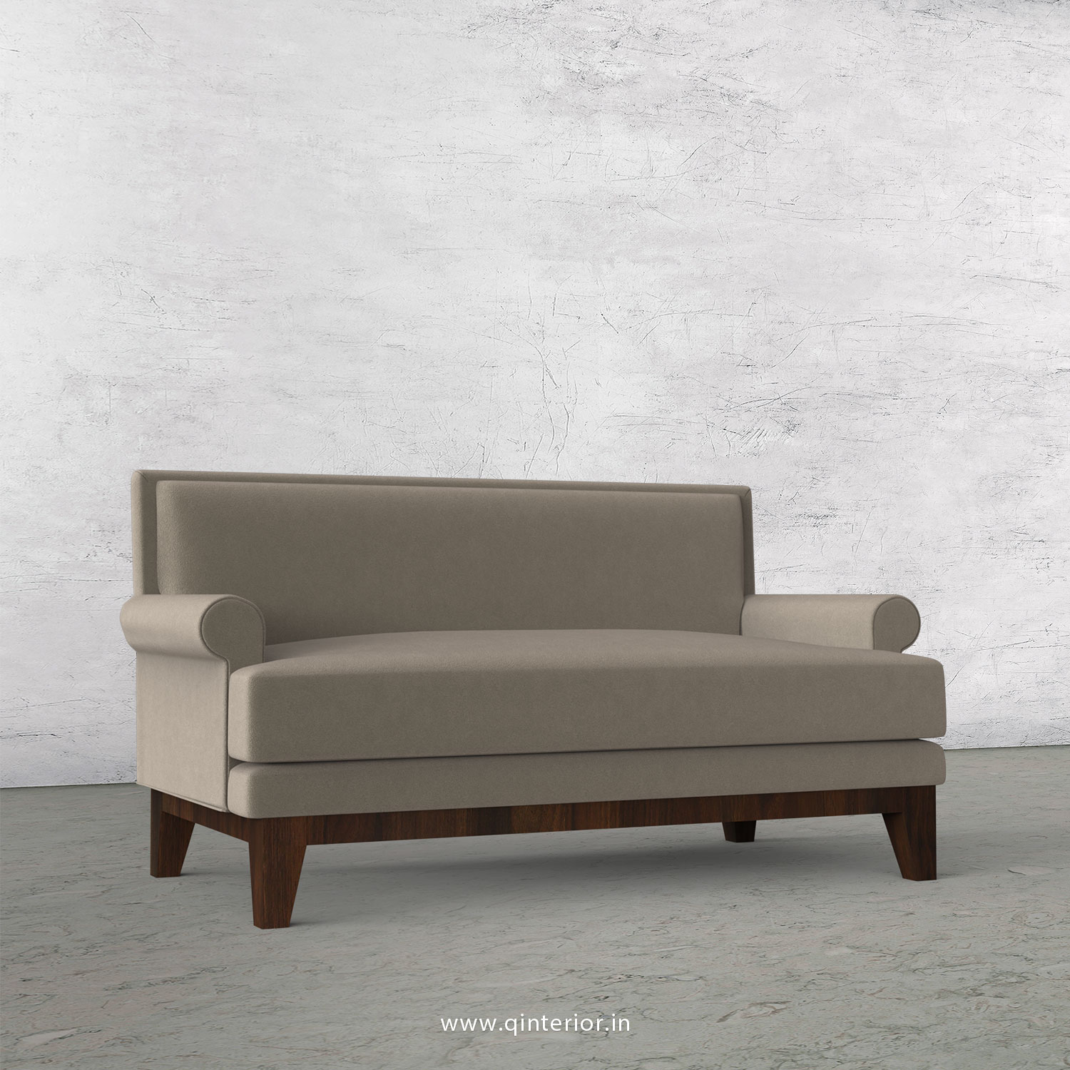 Aviana 2 Seater Sofa in Velvet Fabric - SFA001 VL12