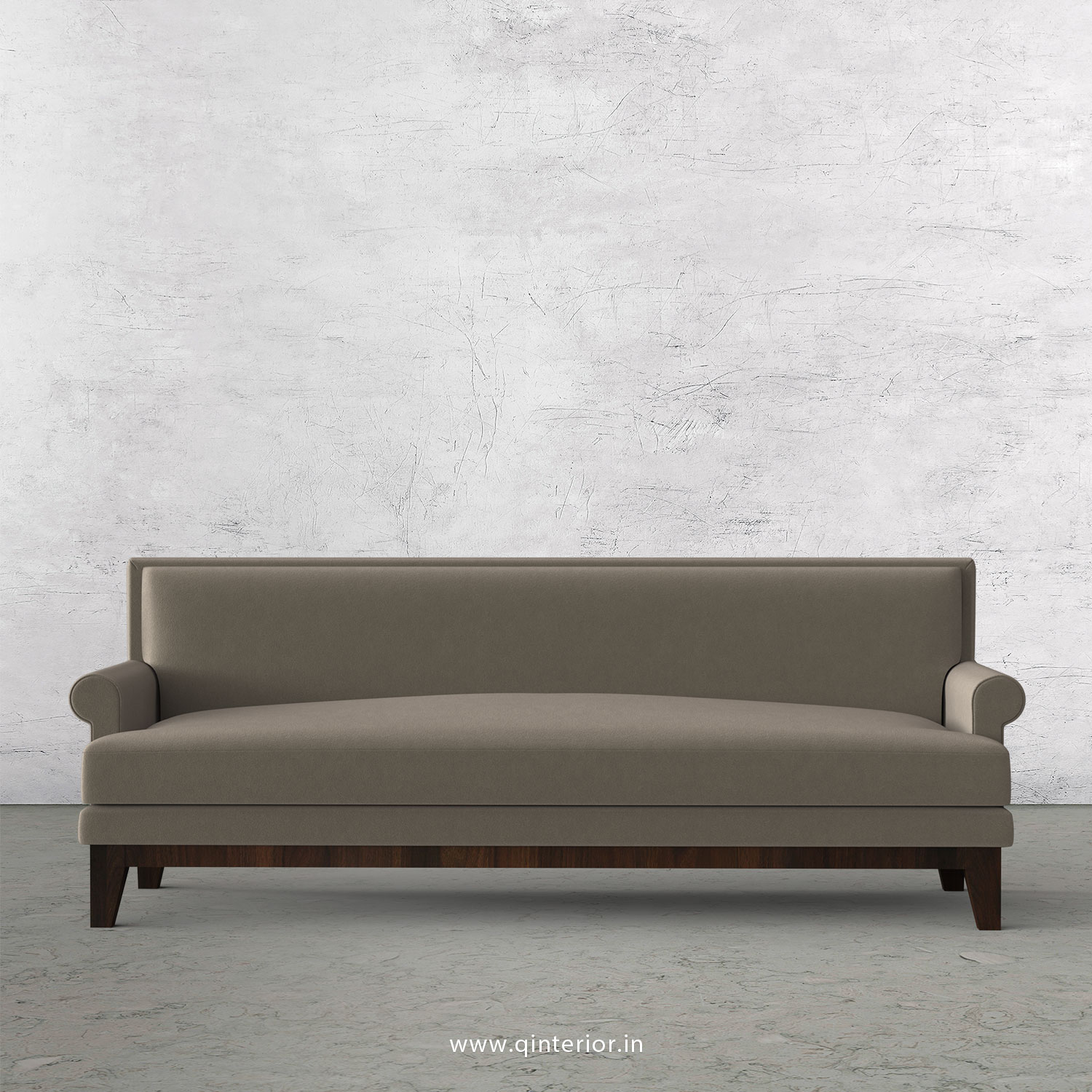 Aviana 3 Seater Sofa in Velvet Fabric - SFA001 VL12