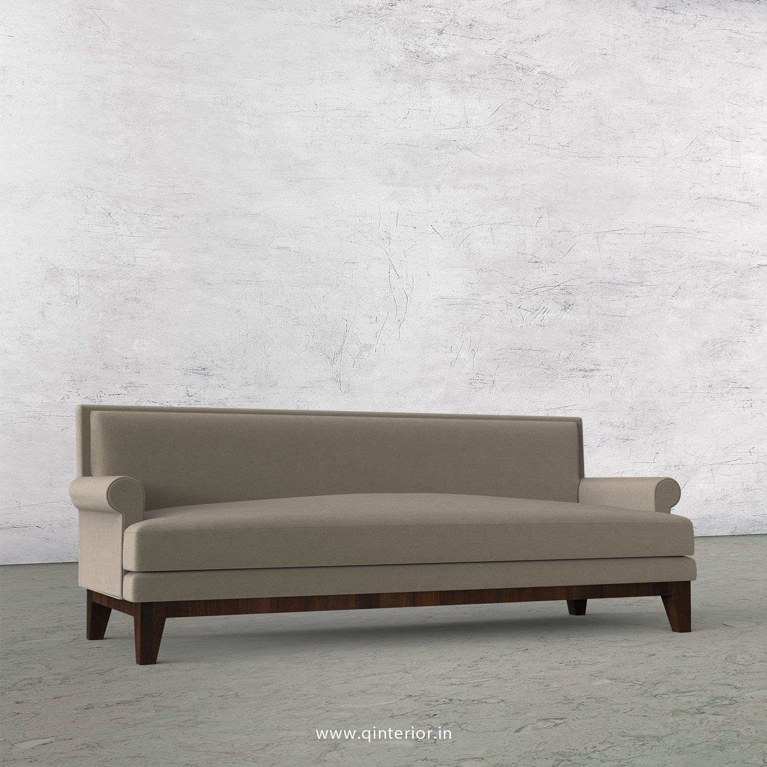 Aviana 3 Seater Sofa in Velvet Fabric - SFA001 VL12